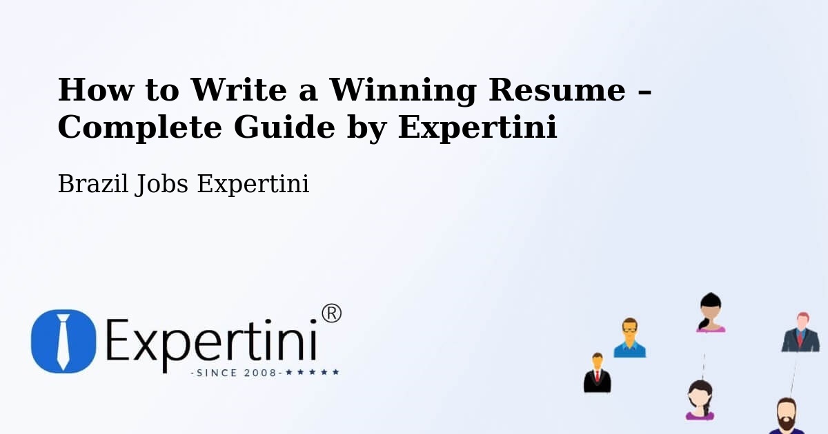 Resume Writing Guide for Job Seekers – Teixeira De Freitas - Teixeira De Freitas, Brazil Jobs Expertini